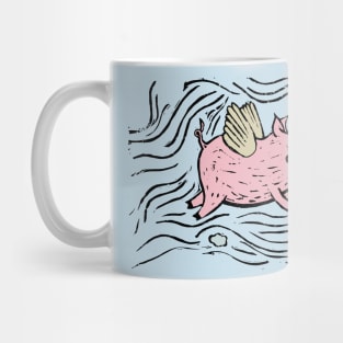 Flying Pig Mug